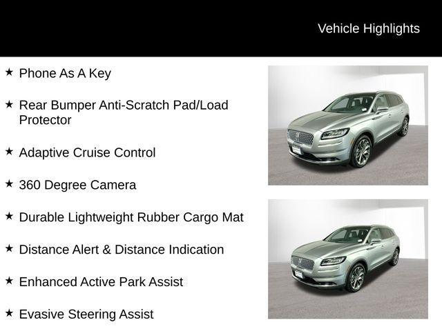 used 2021 Lincoln Nautilus car, priced at $26,993