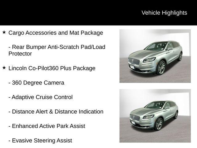 used 2021 Lincoln Nautilus car, priced at $26,993