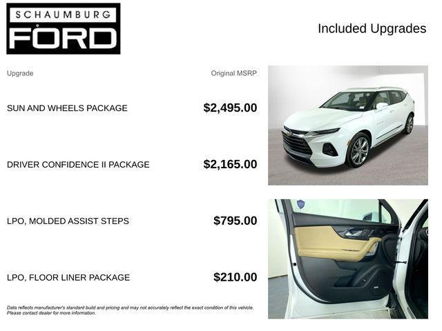 used 2019 Chevrolet Blazer car, priced at $22,500