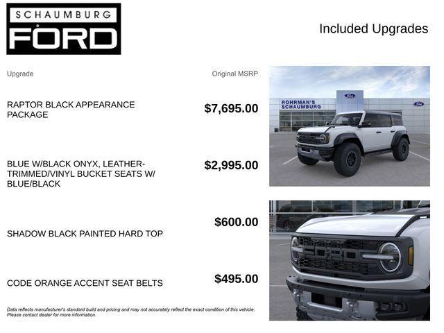 new 2025 Ford Bronco car, priced at $84,389