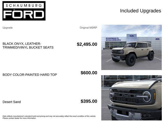new 2025 Ford Bronco car, priced at $76,842