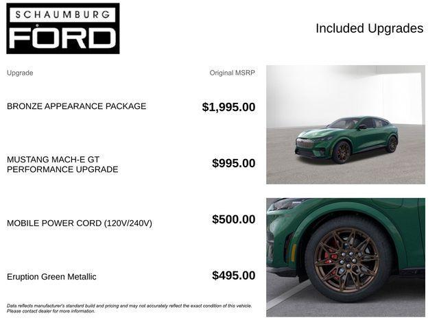 new 2025 Ford Mustang Mach-E car, priced at $55,401