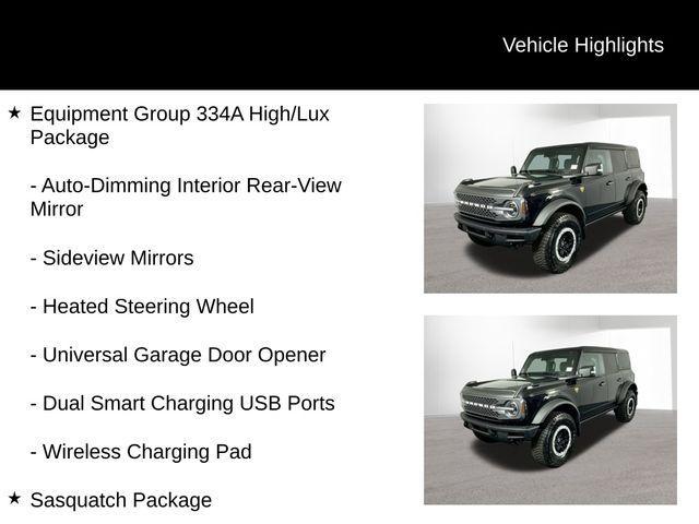 used 2024 Ford Bronco car, priced at $52,994