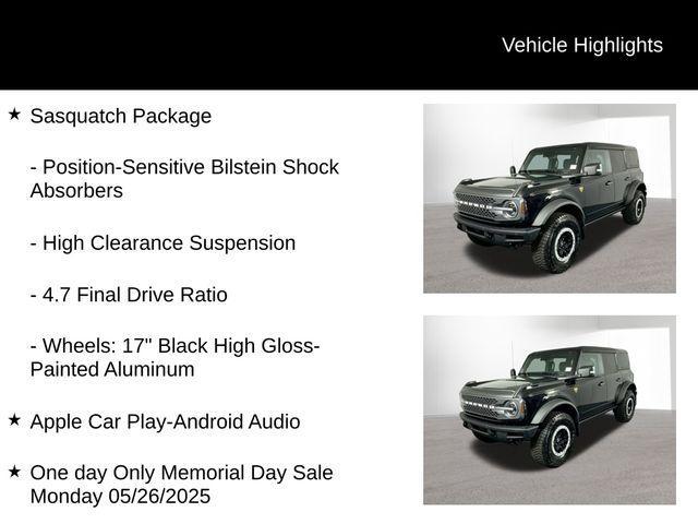 used 2024 Ford Bronco car, priced at $52,994