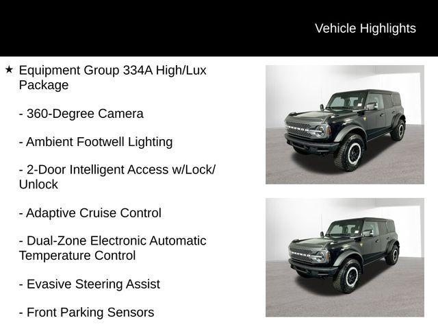 used 2024 Ford Bronco car, priced at $52,994