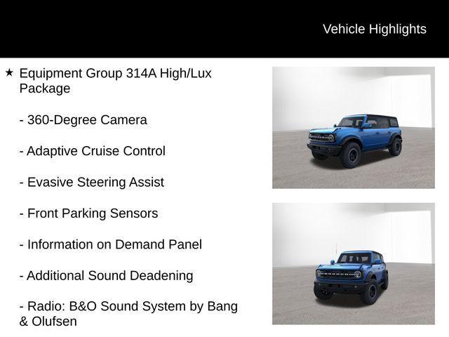 new 2024 Ford Bronco car, priced at $53,020