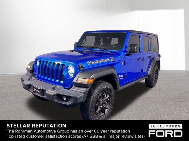 used 2021 Jeep Wrangler Unlimited car, priced at $29,949