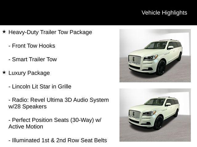 used 2023 Lincoln Navigator L car, priced at $67,993