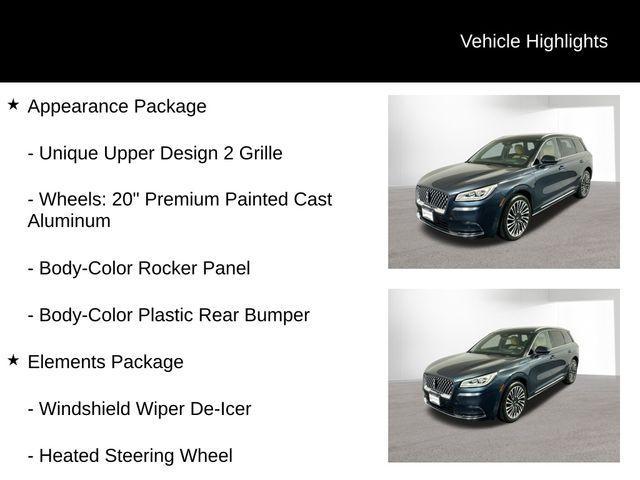 used 2020 Lincoln Corsair car, priced at $22,466