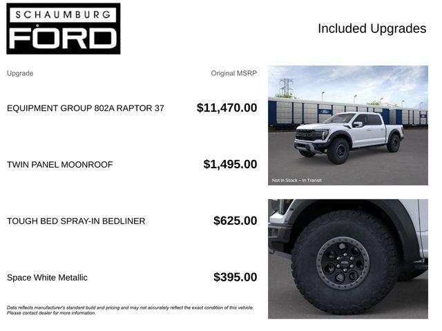 new 2025 Ford F-150 car, priced at $94,855