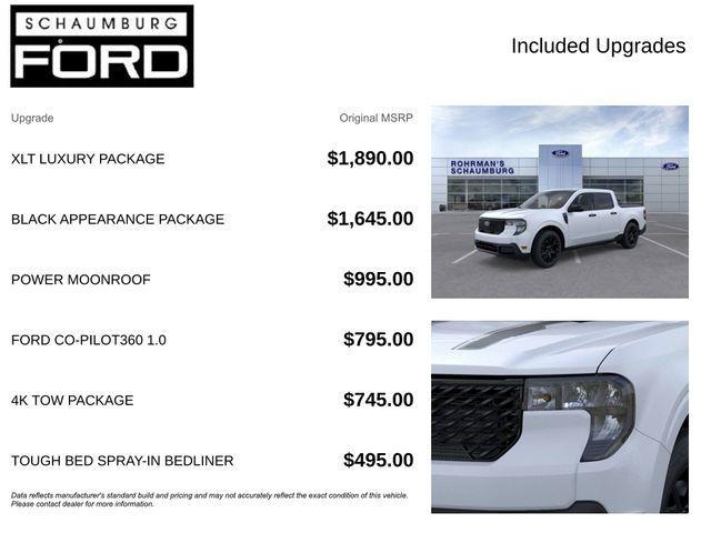 new 2025 Ford Maverick car, priced at $34,760
