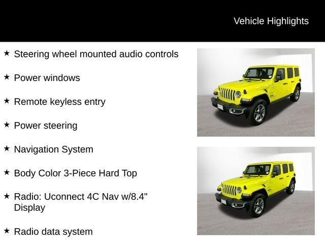 used 2022 Jeep Wrangler Unlimited car, priced at $31,460