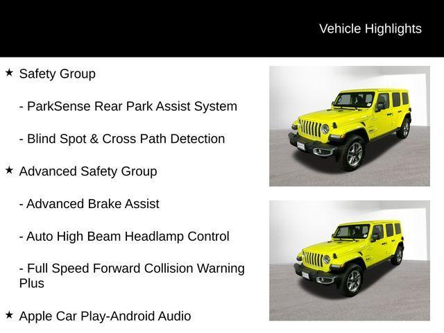 used 2022 Jeep Wrangler Unlimited car, priced at $31,460