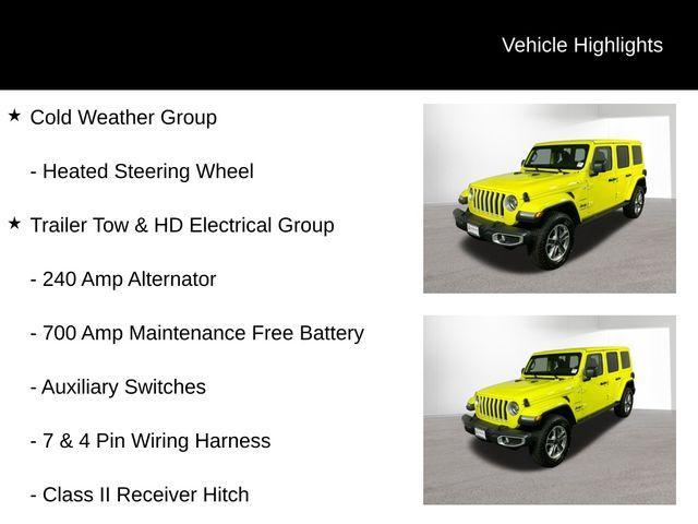 used 2022 Jeep Wrangler Unlimited car, priced at $31,460