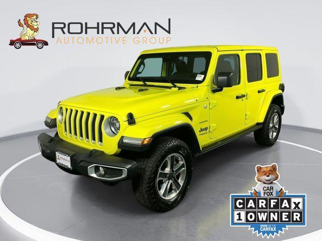 used 2022 Jeep Wrangler Unlimited car, priced at $32,193