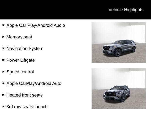 new 2025 Ford Explorer car, priced at $60,770