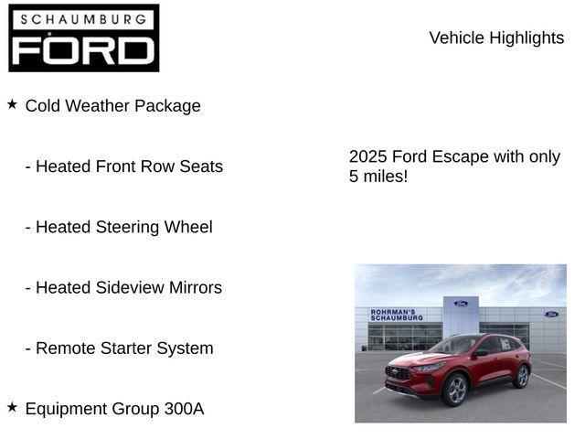 new 2025 Ford Escape car, priced at $26,932
