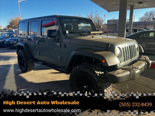 used 2014 Jeep Wrangler Unlimited car, priced at $19,950