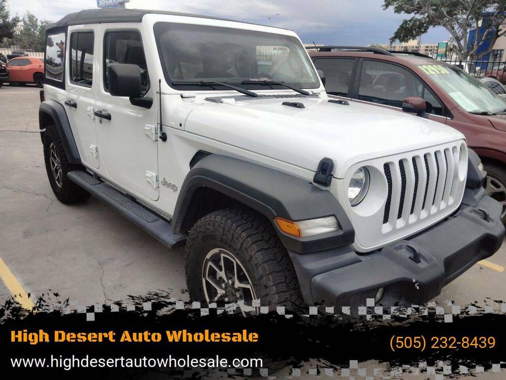 used 2020 Jeep Wrangler Unlimited car, priced at $21,950