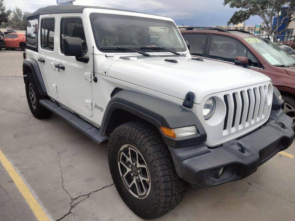 used 2020 Jeep Wrangler Unlimited car, priced at $21,950