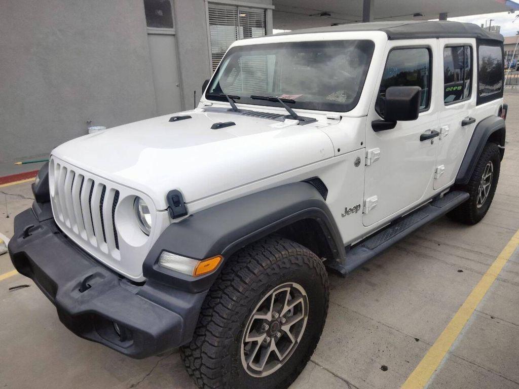 used 2020 Jeep Wrangler Unlimited car, priced at $21,950
