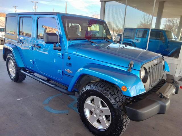 used 2014 Jeep Wrangler Unlimited car, priced at $17,950