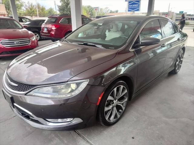 used 2016 Chrysler 200 car, priced at $10,500