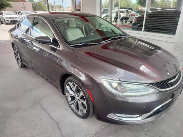 used 2016 Chrysler 200 car, priced at $10,500