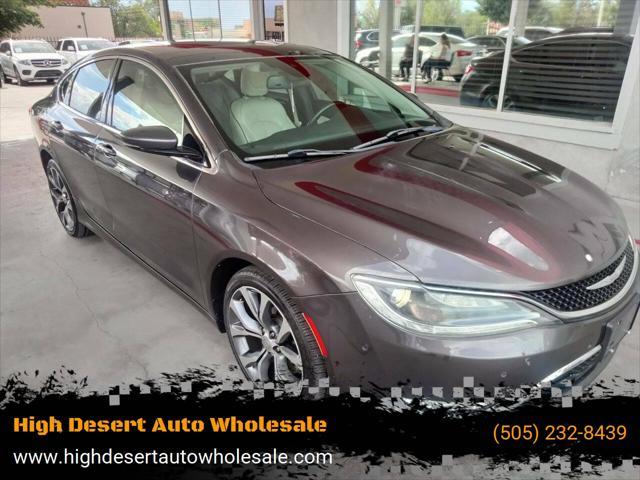 used 2016 Chrysler 200 car, priced at $10,500
