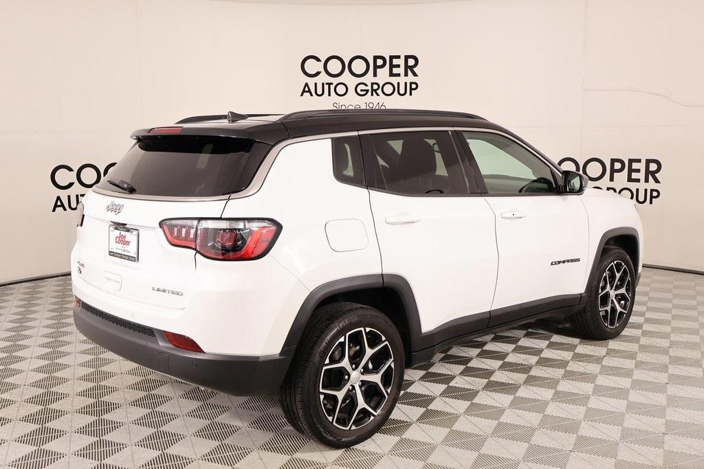 used 2024 Jeep Compass car, priced at $27,749