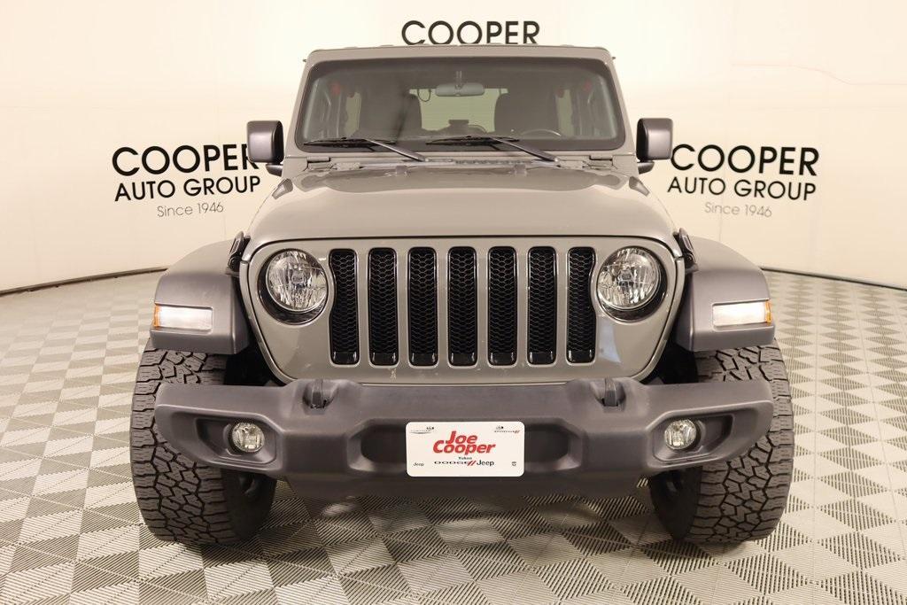 used 2020 Jeep Wrangler Unlimited car, priced at $26,389