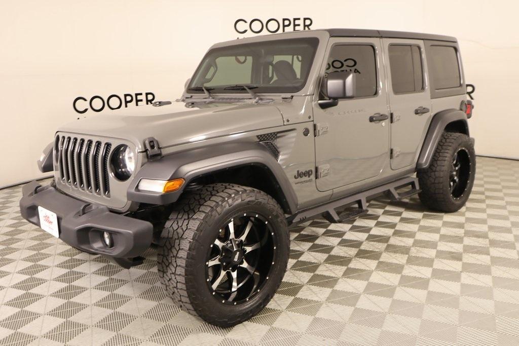 used 2020 Jeep Wrangler Unlimited car, priced at $26,389