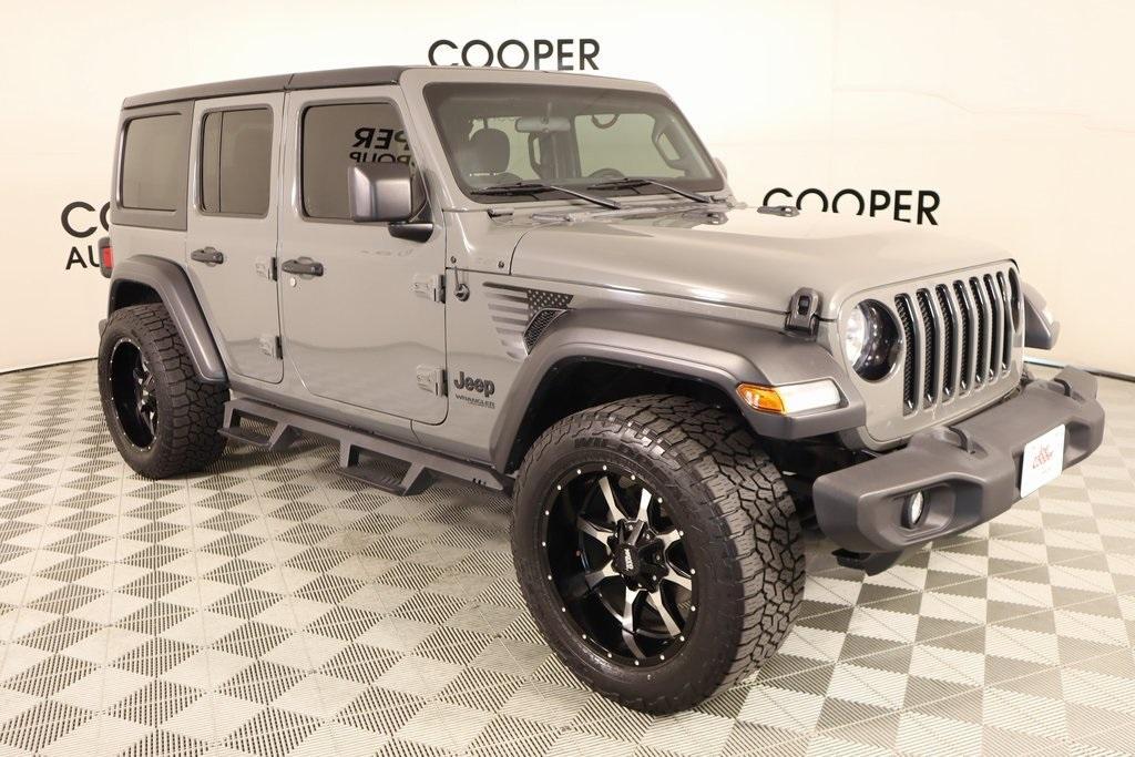 used 2020 Jeep Wrangler Unlimited car, priced at $26,389