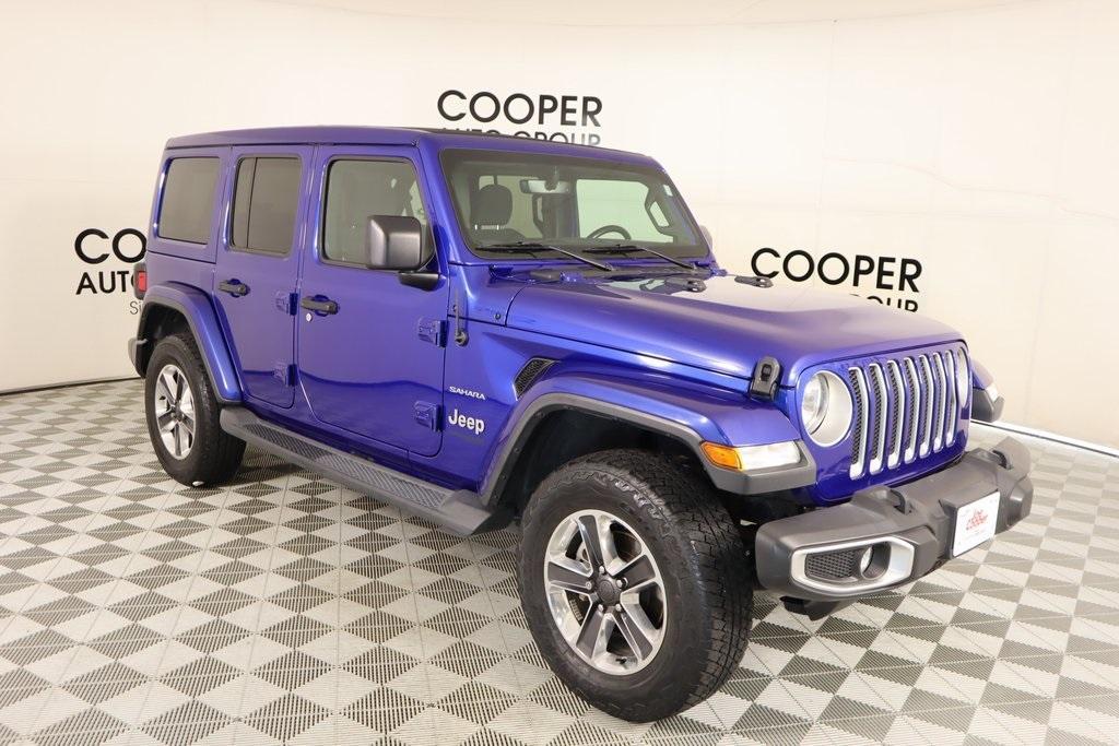 used 2020 Jeep Wrangler Unlimited car, priced at $29,309