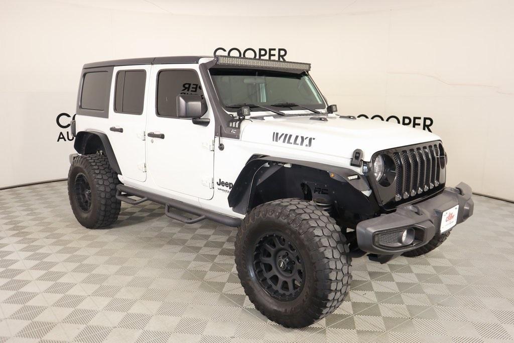 used 2021 Jeep Wrangler Unlimited car, priced at $27,785