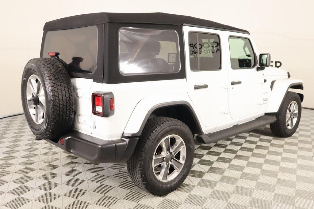 used 2021 Jeep Wrangler Unlimited car, priced at $33,421