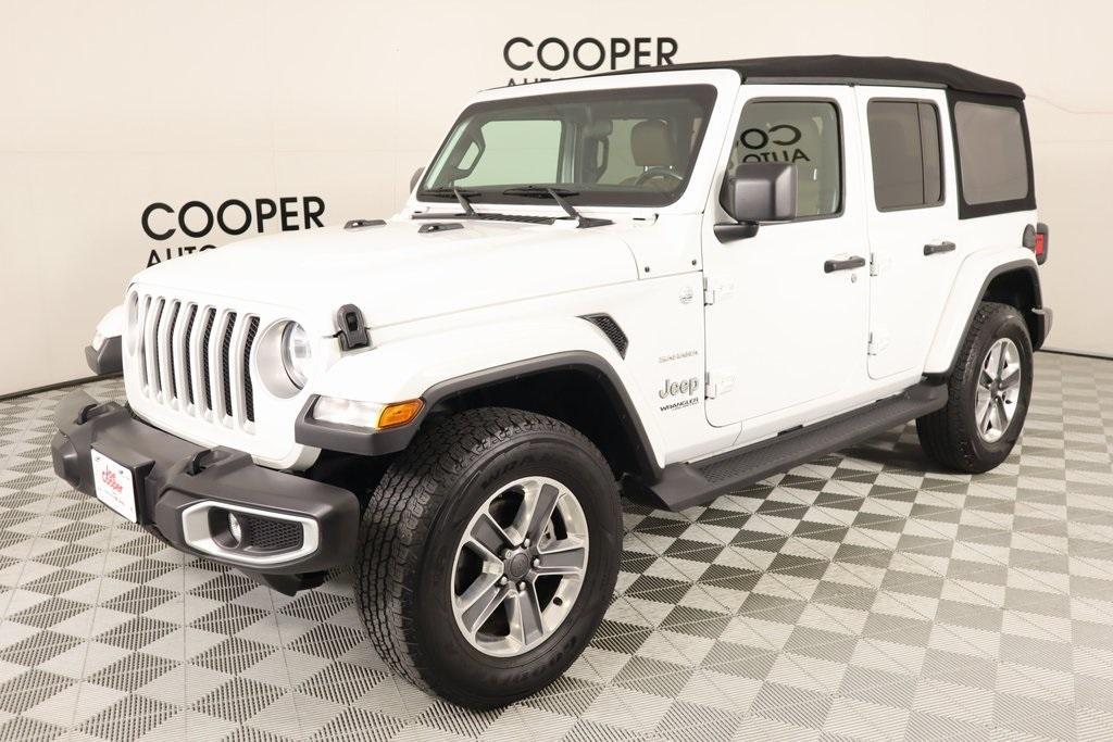 used 2021 Jeep Wrangler Unlimited car, priced at $33,421