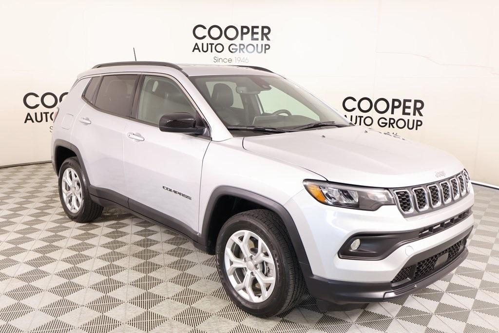 used 2024 Jeep Compass car, priced at $23,459