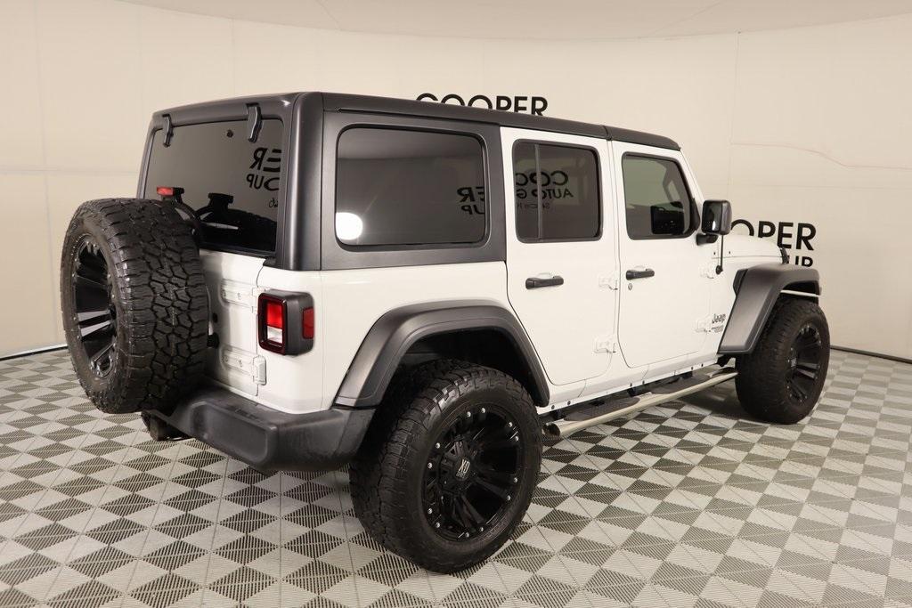 used 2020 Jeep Wrangler Unlimited car, priced at $29,559