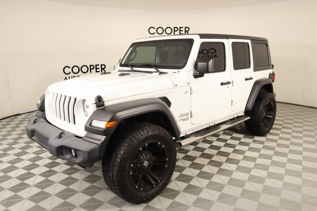 used 2020 Jeep Wrangler Unlimited car, priced at $29,559