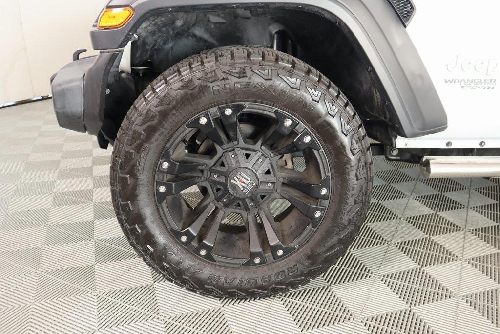 used 2020 Jeep Wrangler Unlimited car, priced at $29,559