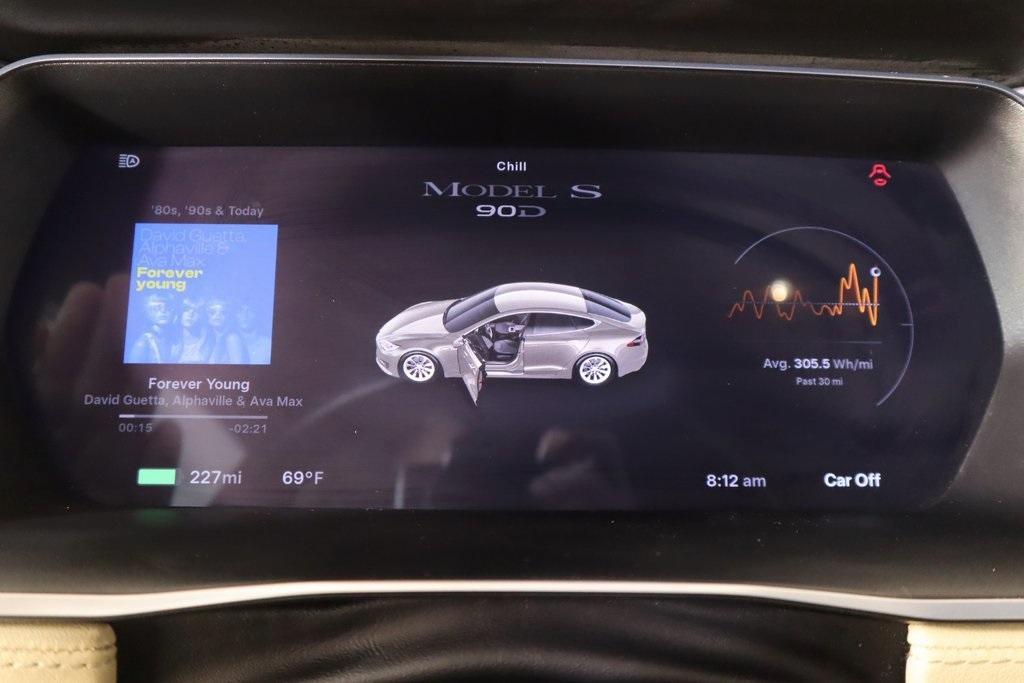 used 2016 Tesla Model S car, priced at $19,995