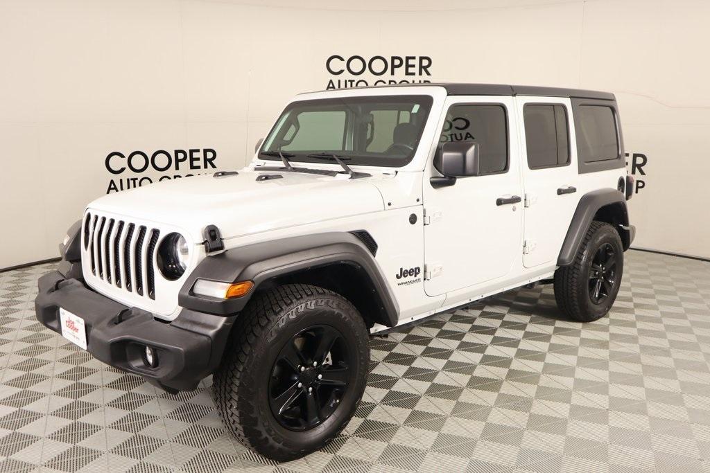 used 2021 Jeep Wrangler Unlimited car, priced at $29,119