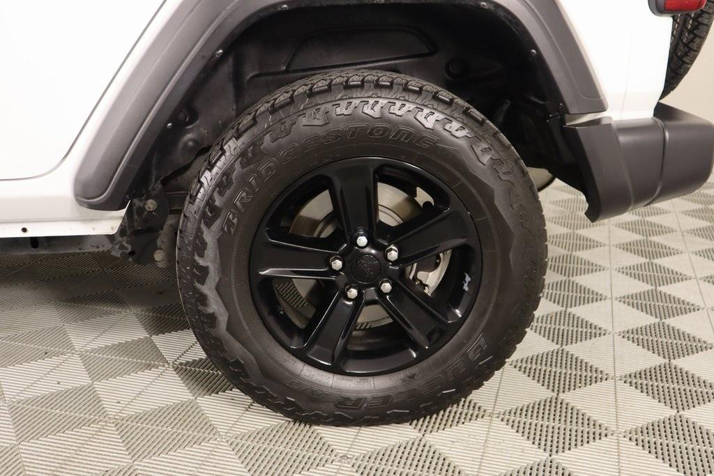 used 2021 Jeep Wrangler Unlimited car, priced at $29,119