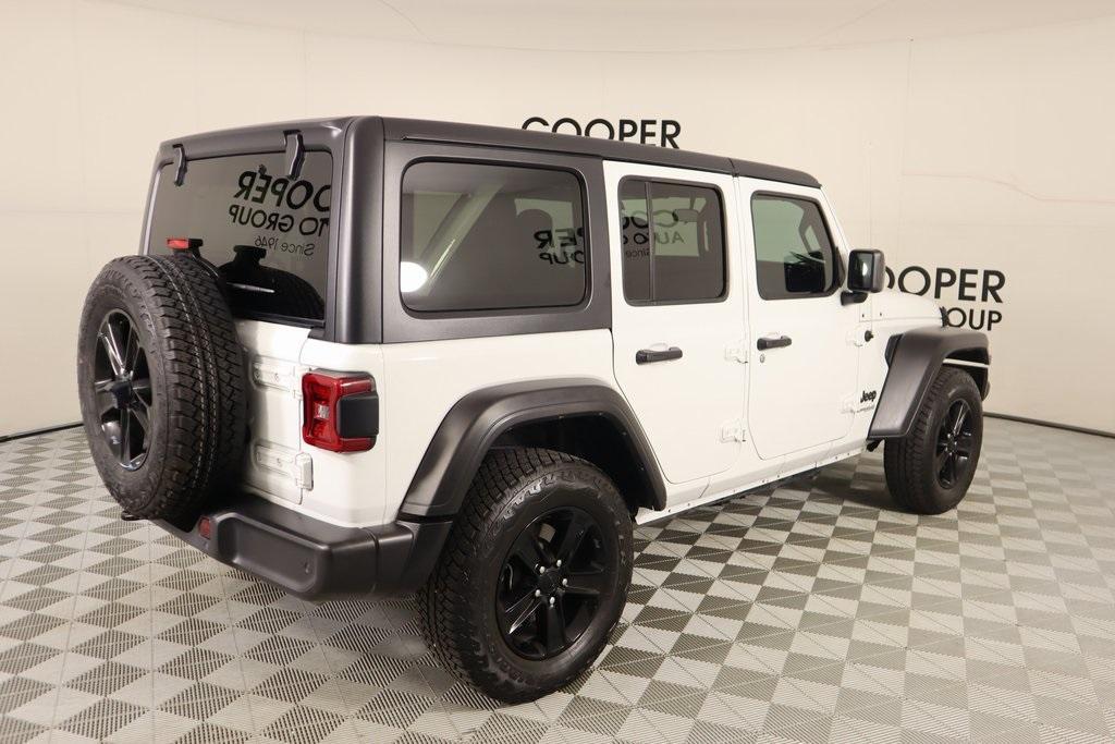 used 2021 Jeep Wrangler Unlimited car, priced at $29,119