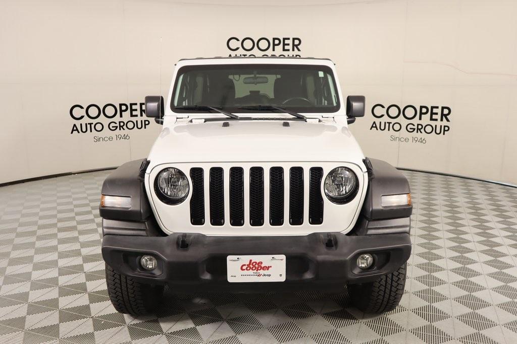 used 2021 Jeep Wrangler Unlimited car, priced at $29,119