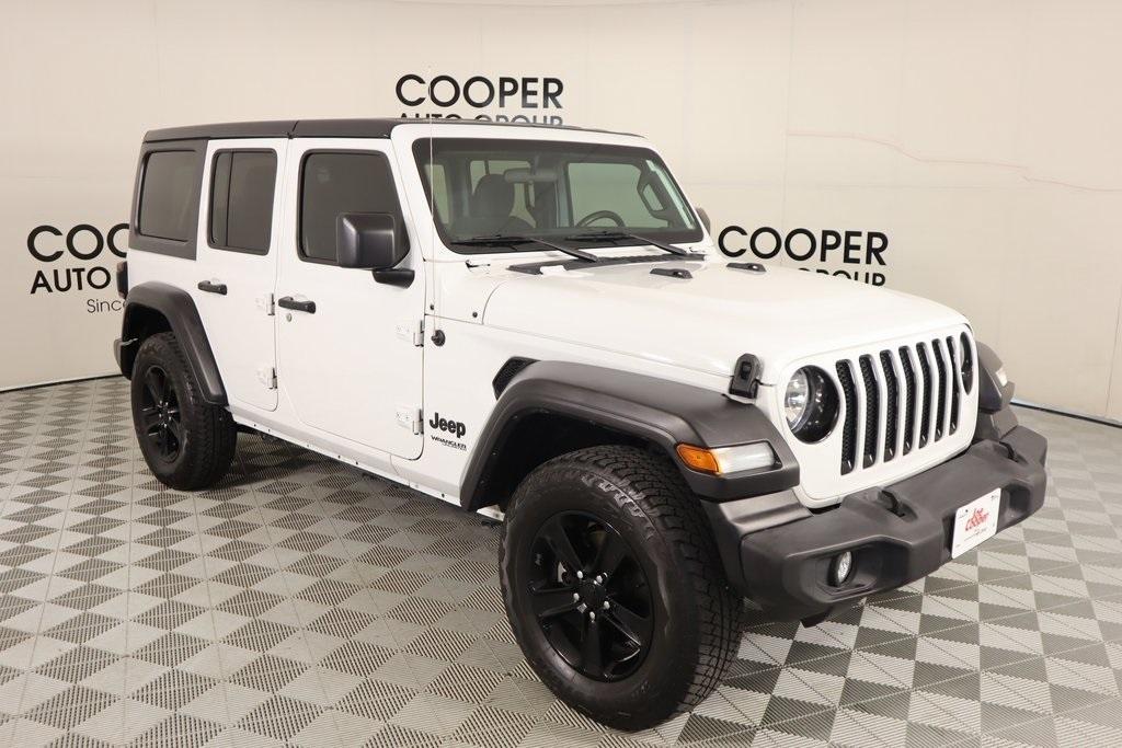 used 2021 Jeep Wrangler Unlimited car, priced at $29,119