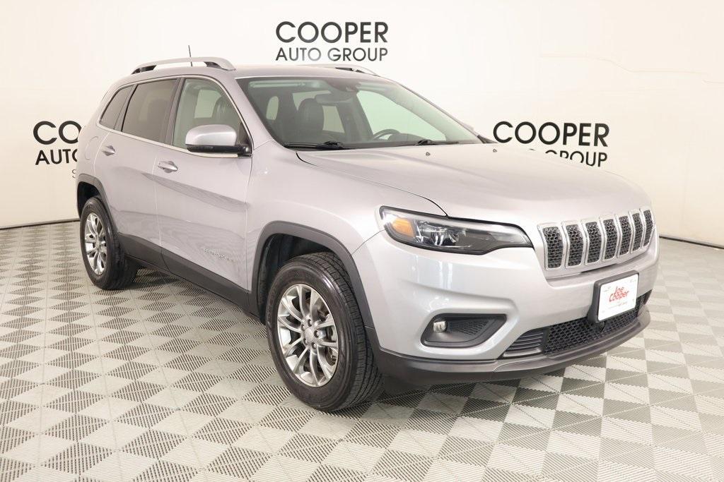 used 2021 Jeep Cherokee car, priced at $22,090