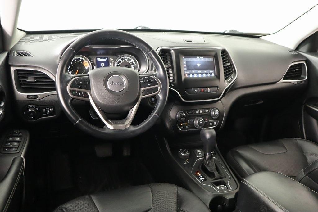 used 2021 Jeep Cherokee car, priced at $22,090