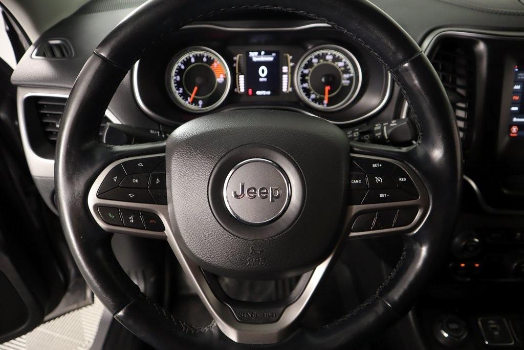 used 2021 Jeep Cherokee car, priced at $22,090
